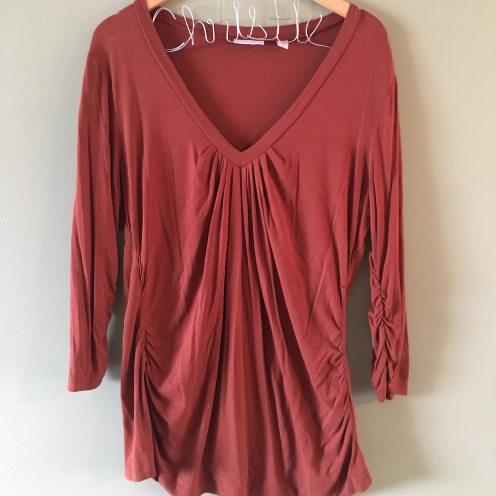 NY & Co Orange Top Size XL